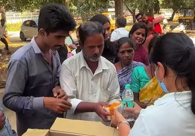 Food Distribution @ KR Hospital